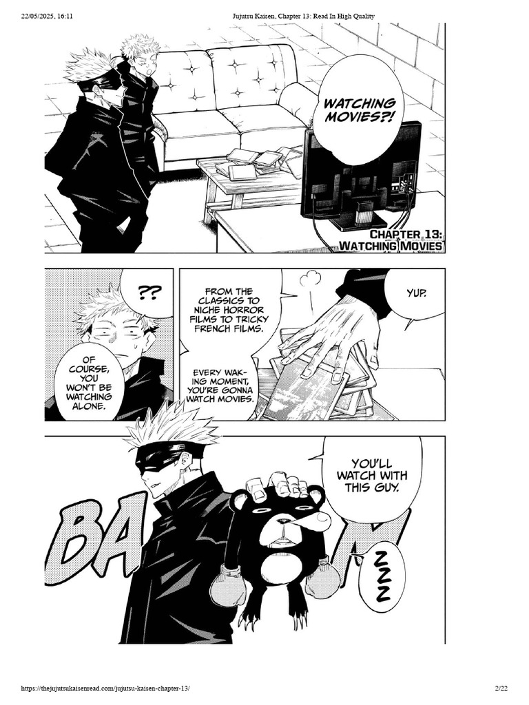 Jujutsu Kaisen Chapter 13 Read Online Pdf Manga Shōnen Manga