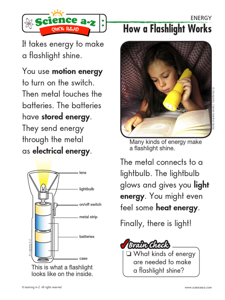 Understanding Flashlight Energy Types | PDF