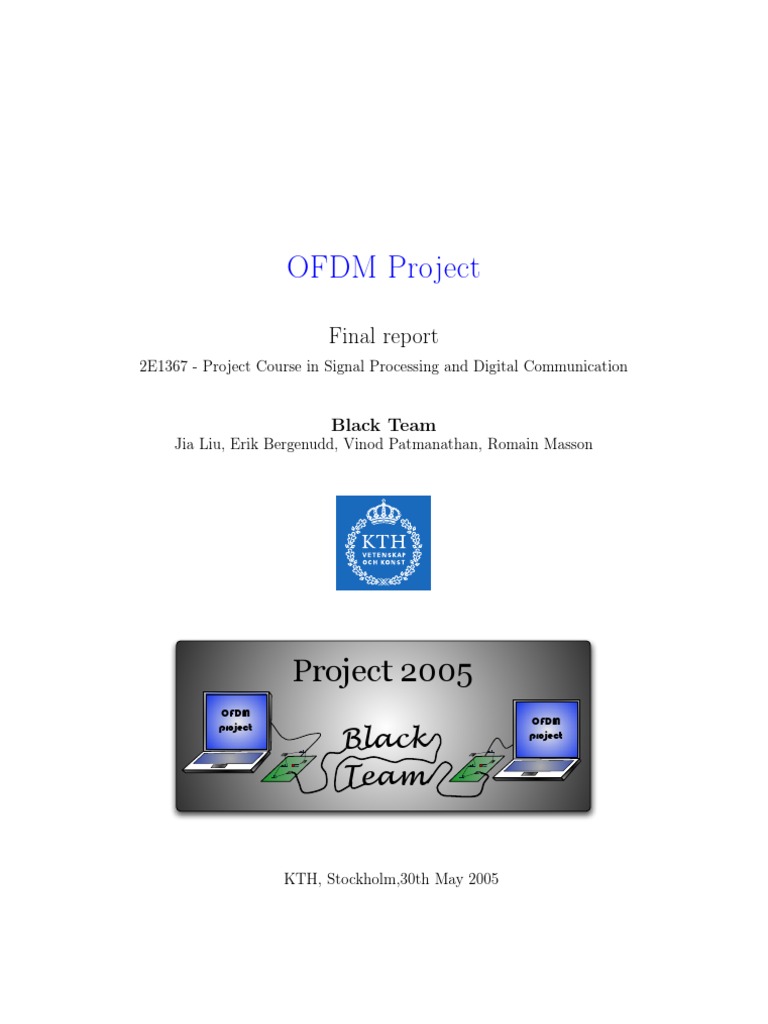OFDM Modem Design and Implementation | PDF | Orthogonal Frequency ...