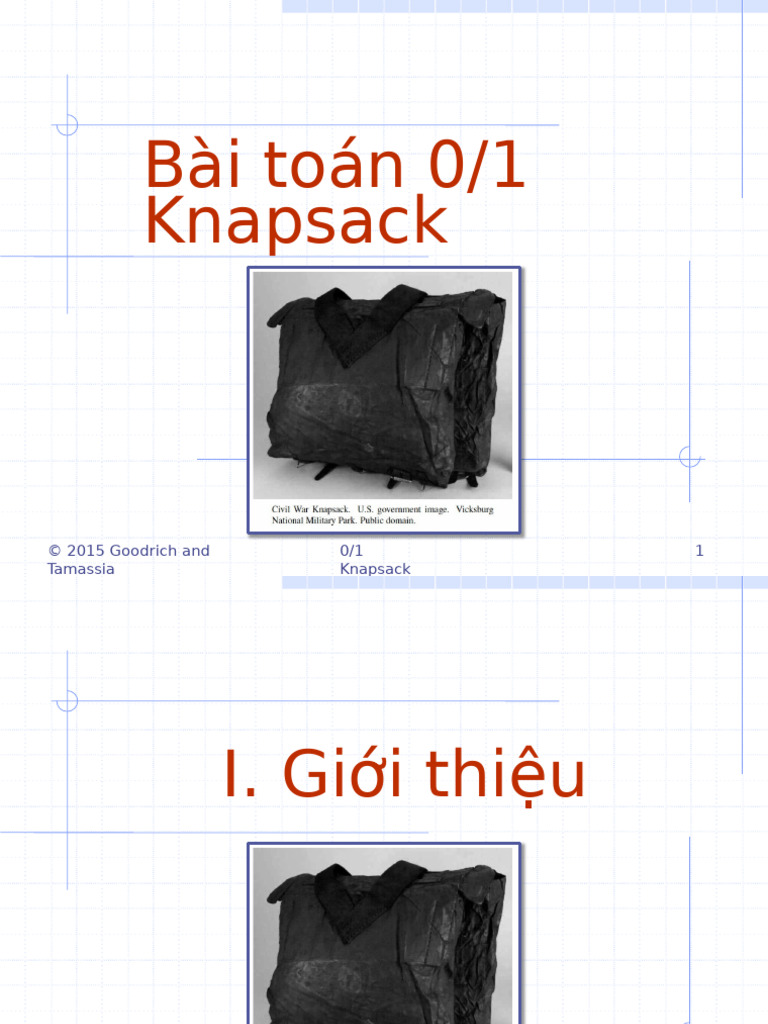 Knapsack | PDF