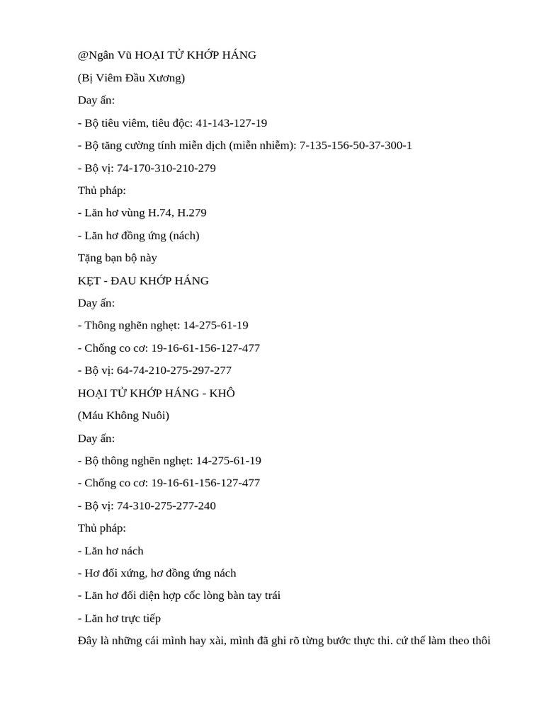Ngân Vũ Ho I T KH P Háng | PDF