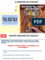 Barzan Onshore Epc Project: Excavation / Ground Disturbance