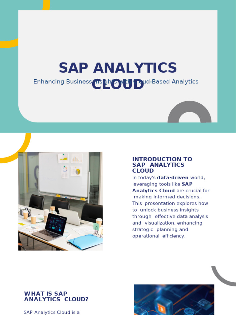 SAP Analytics Cloud: Unlocking Insights | PDF | Analytics | Business