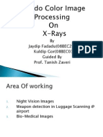 Presentation on Pseudo Color Image Processing on X-ray images, Medical images, NV images