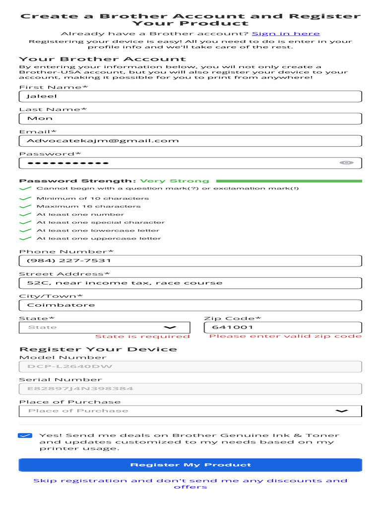 Brother Print Subscription | PDF