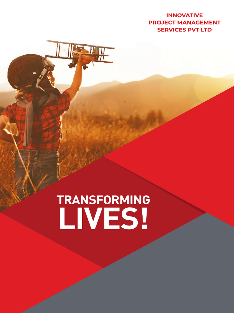 Innovative Project Management Services PVT LTD Brochure CSR Brochure | PDF