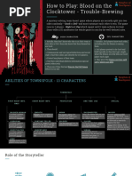 Blood on the Clocktower Character List | PDF | Demons