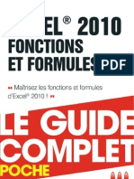 45771450 eBook Microsoft Excel 2010 Fonctions Et Formules