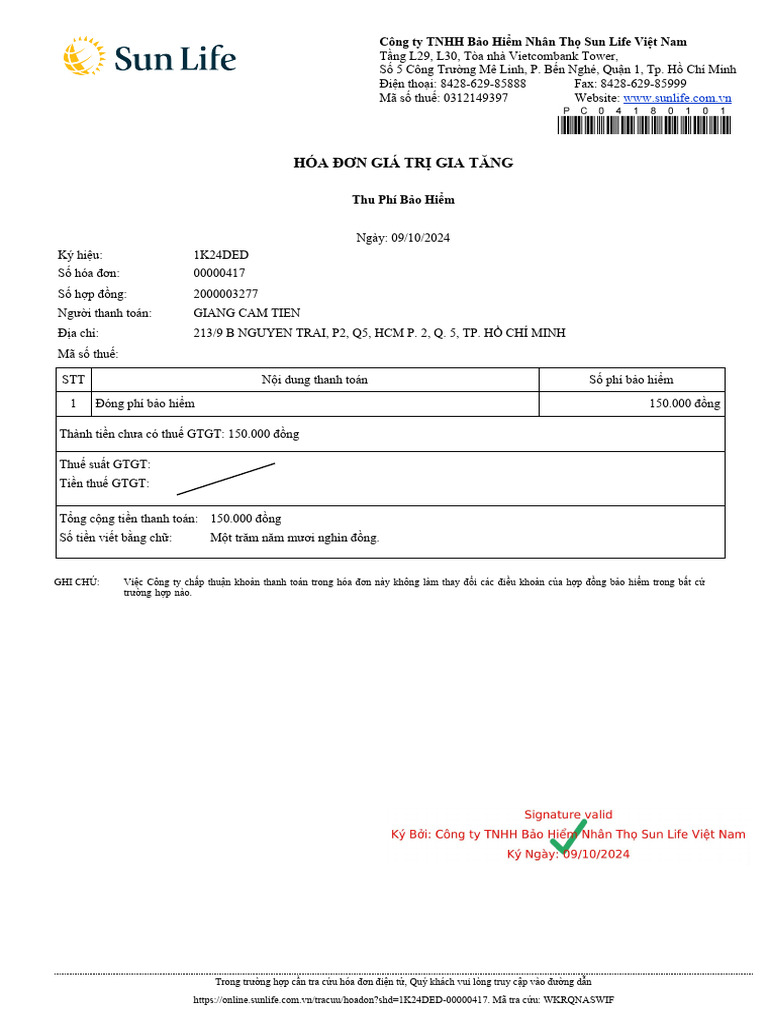 Invoice Sample | PDF