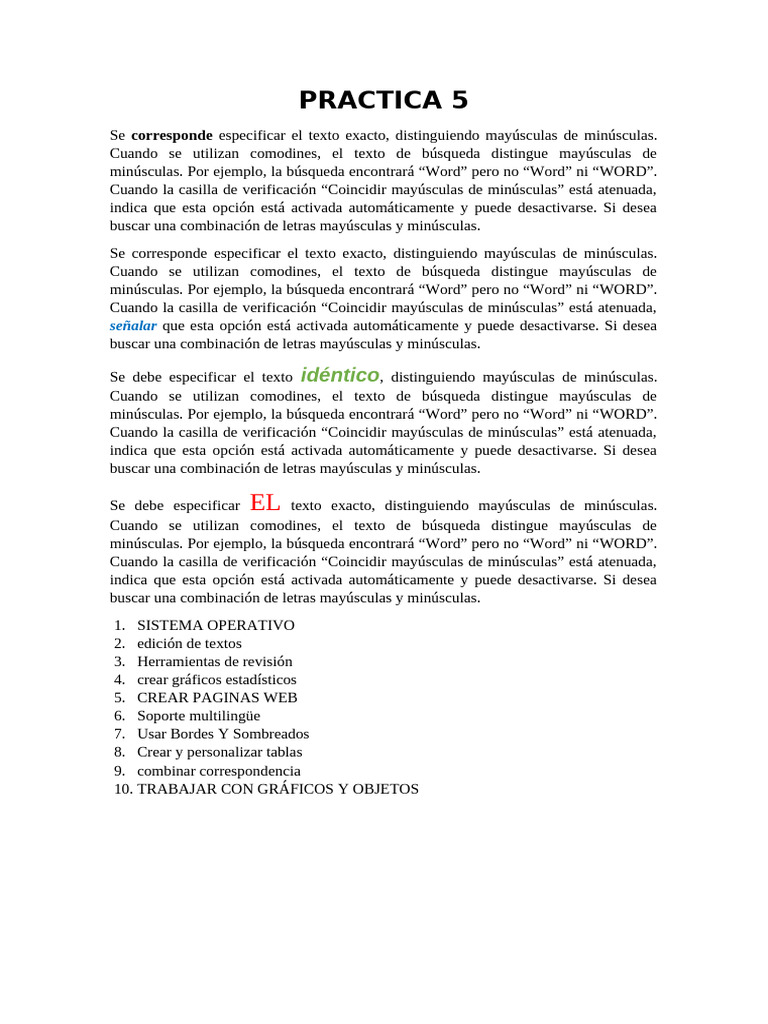 Practica 5 | PDF