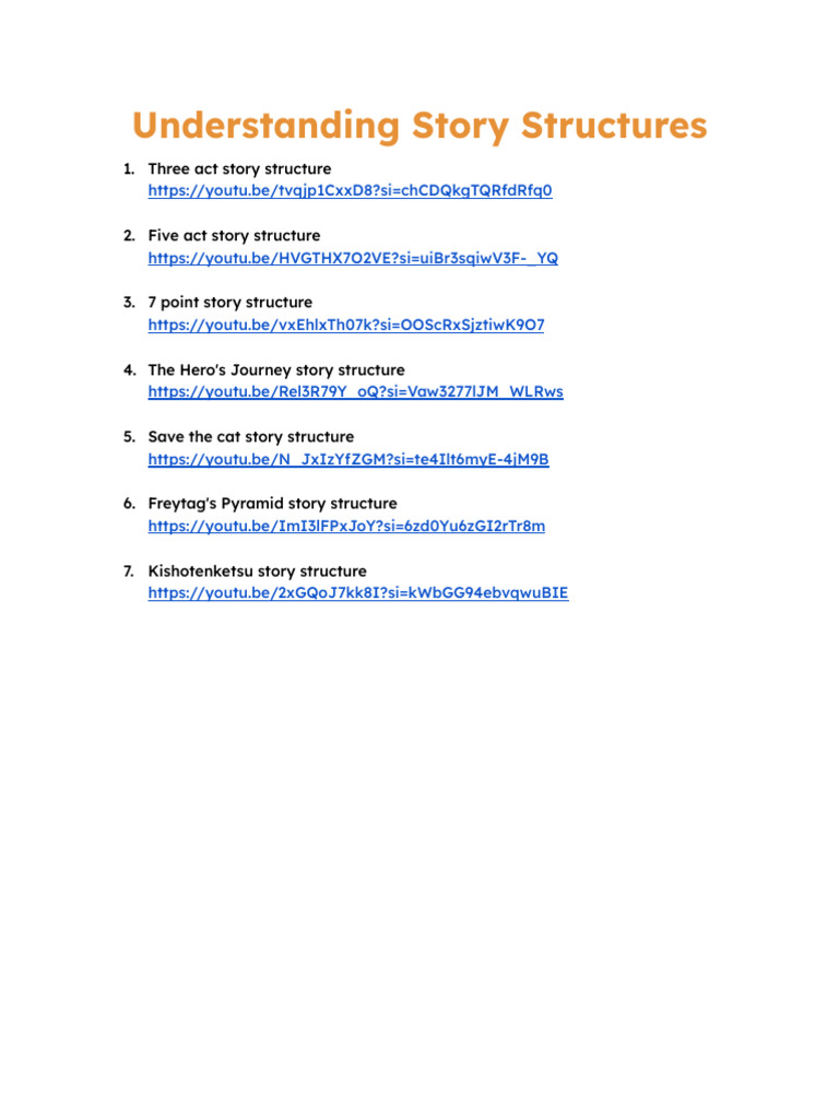 015 - Understanding Story Structures | PDF