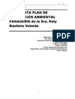 Plan de Adecuación Ambiental para panadería en Oruro