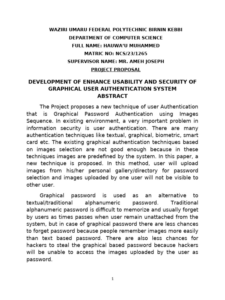 Enhanced Graphical User Authentication | PDF | Password | Databases