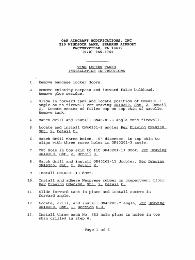 Locker Install Instructions | PDF