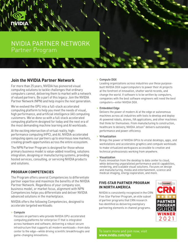 Join the NVIDIA Partner Network | PDF | Graphics Processing Unit ...