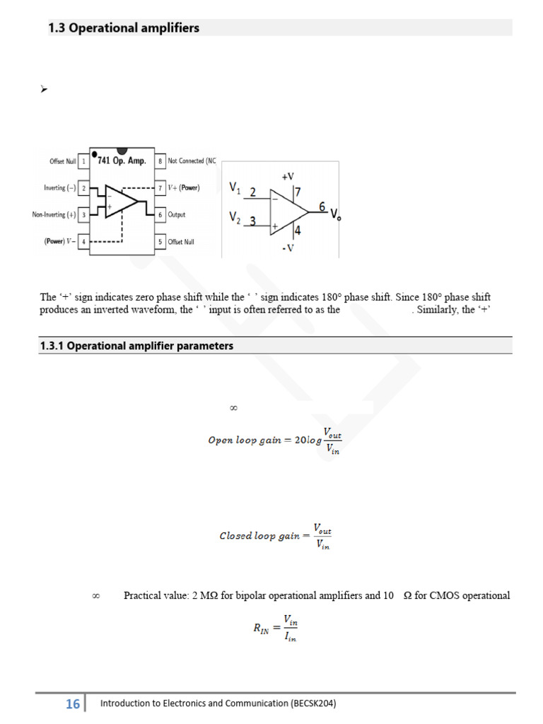 Understanding Operational Amplifiers | PDF | Amplifier | Operational ...