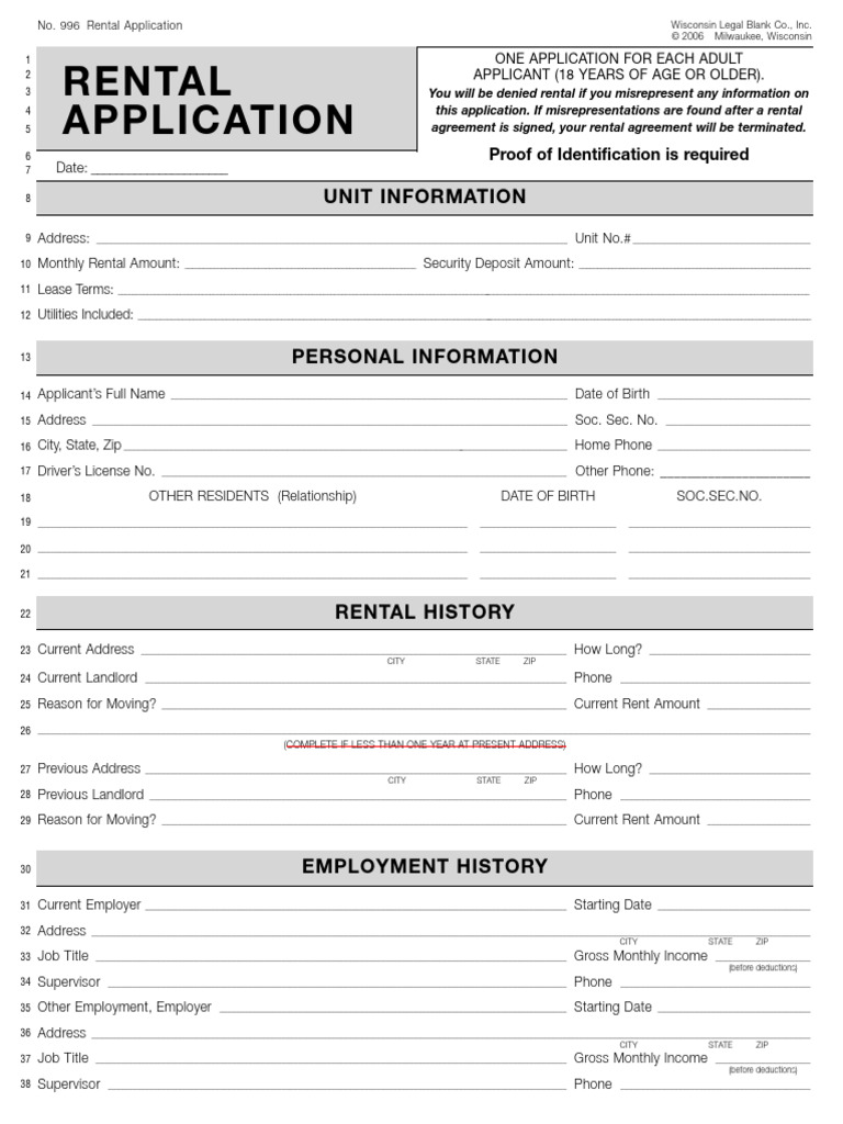 Rental Application for Nature's Way Estates | PDF | Lease | Renting