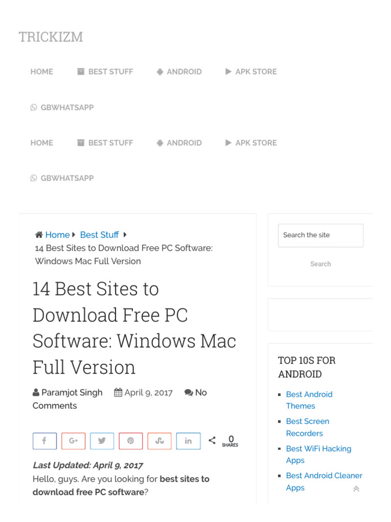 5 Websites To Download Free Software On Your Mac Windows Pc How To