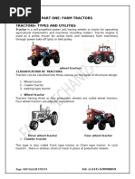 Agricultural Tractor Dimensions Overview | PDF