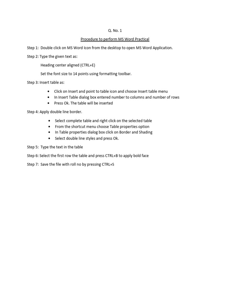 MS Word & Excel Practical Guide | PDF