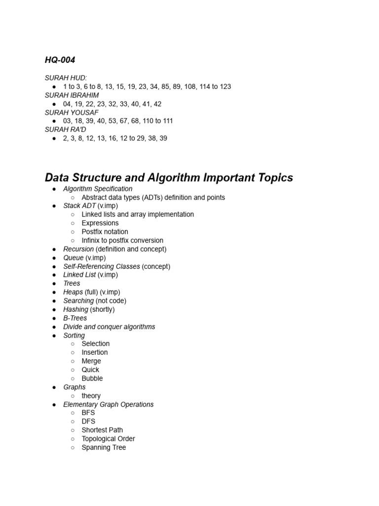 BSIT 4th Imp Topics (All Subjects) | PDF | Relational Database | Databases