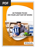 10 Documents To Collect Before Leaving A Company | PDF