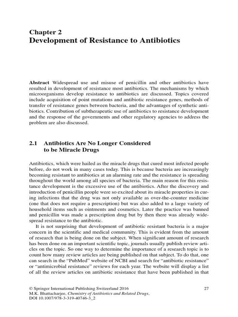 Plasmids and Antibiotic Resistance | PDF | Plasmid | Antimicrobial ...