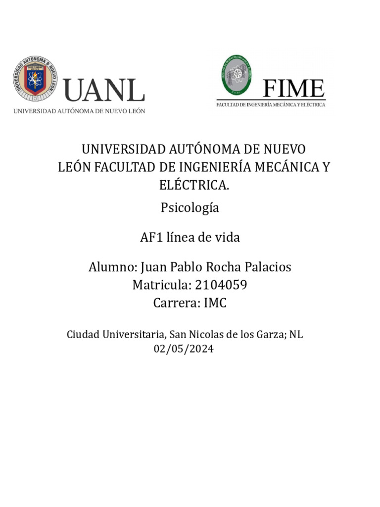 Rocha Juan AF1Lineadevida | PDF