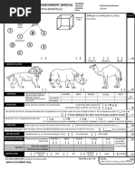 Test MoCA 8.2 en Español | PDF | Cognición | Ciencia cognitiva