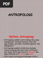 ANTROPOLOGI