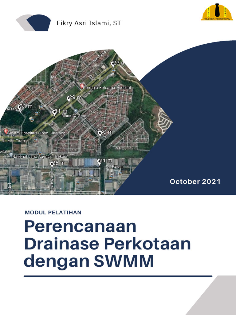 Tutorial SWMM untuk Drainase Perkotaan | PDF