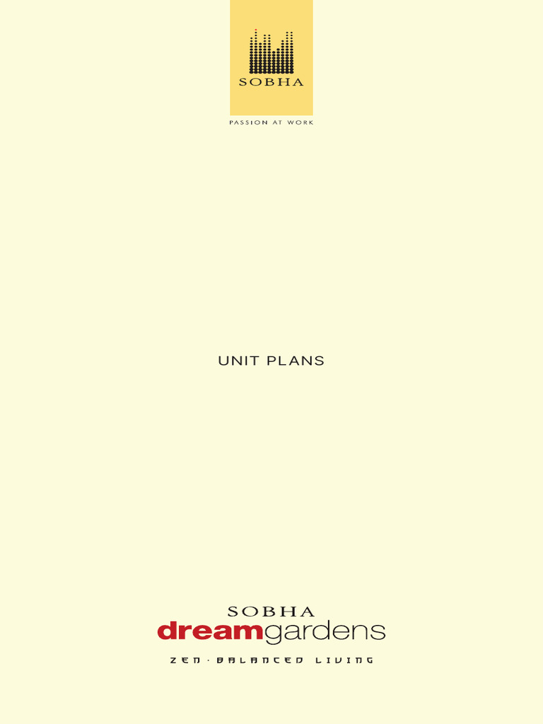 Curated visual reference: Detailed Unit Plans For 2 Bhk 1 Bhk Pdf Photo Inspiration