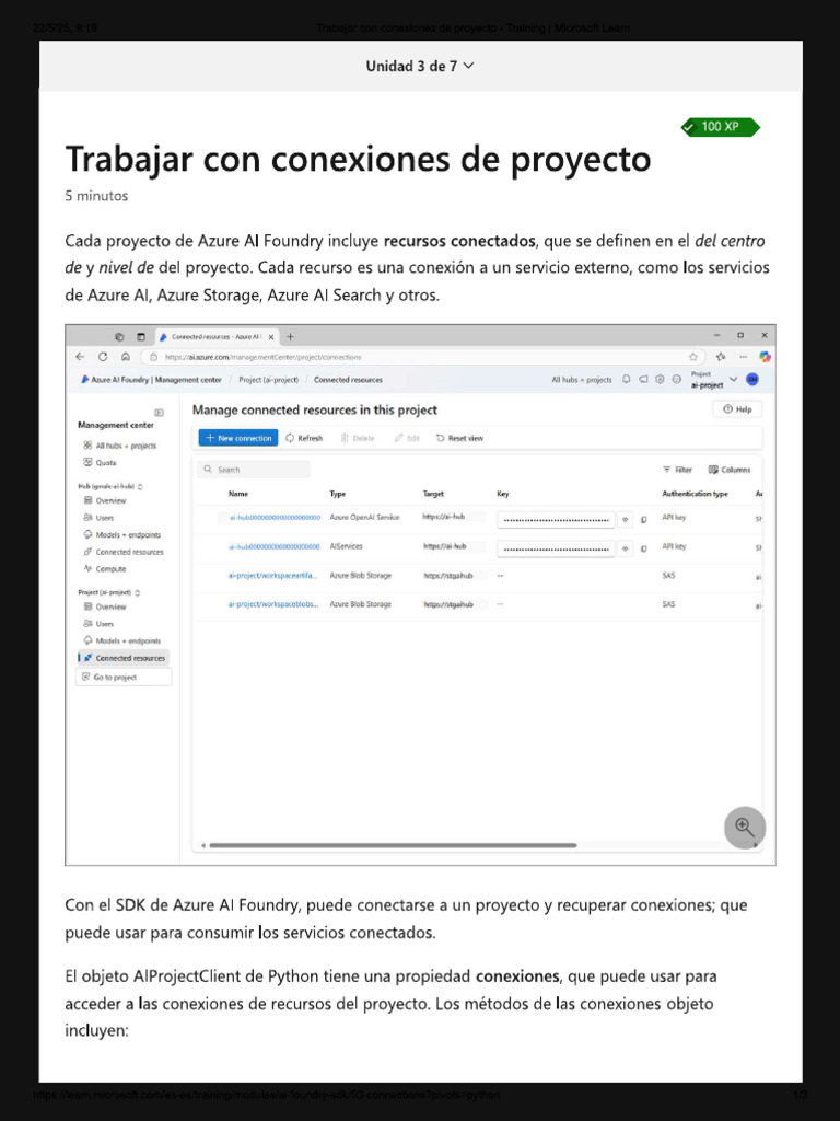 Project Conections For Foundry SDK | PDF