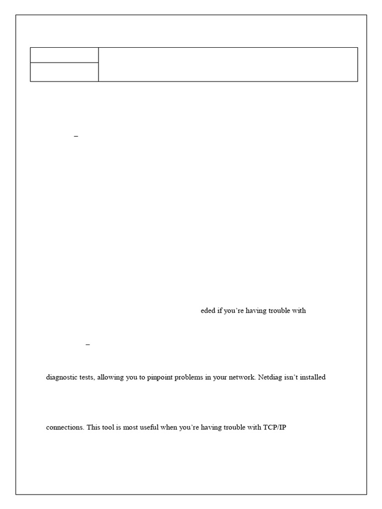 Network Commands and TCP Socket Programs | PDF | Computer Network ...