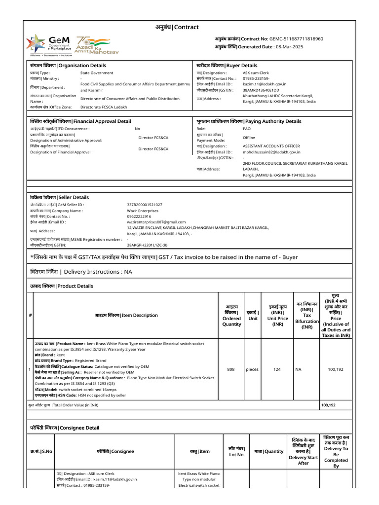 Gemc 511687711818960 08032025 | PDF | Contractual Term