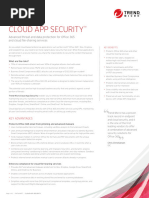 Trend Micro Cloud App Security Guide | PDF | Gmail | Share Point