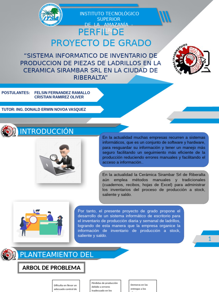 Presentacion Perfil | PDF | Informática | Información
