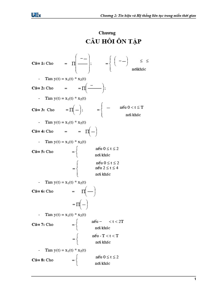 BT Chương 2 (P3) | PDF