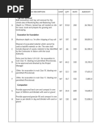 Work Section BOQ-NRM2 | PDF | Earth Sciences