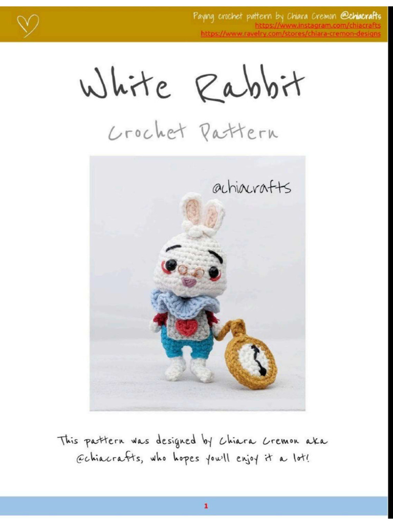 Alice in Wonderland - White Rabbit | PDF