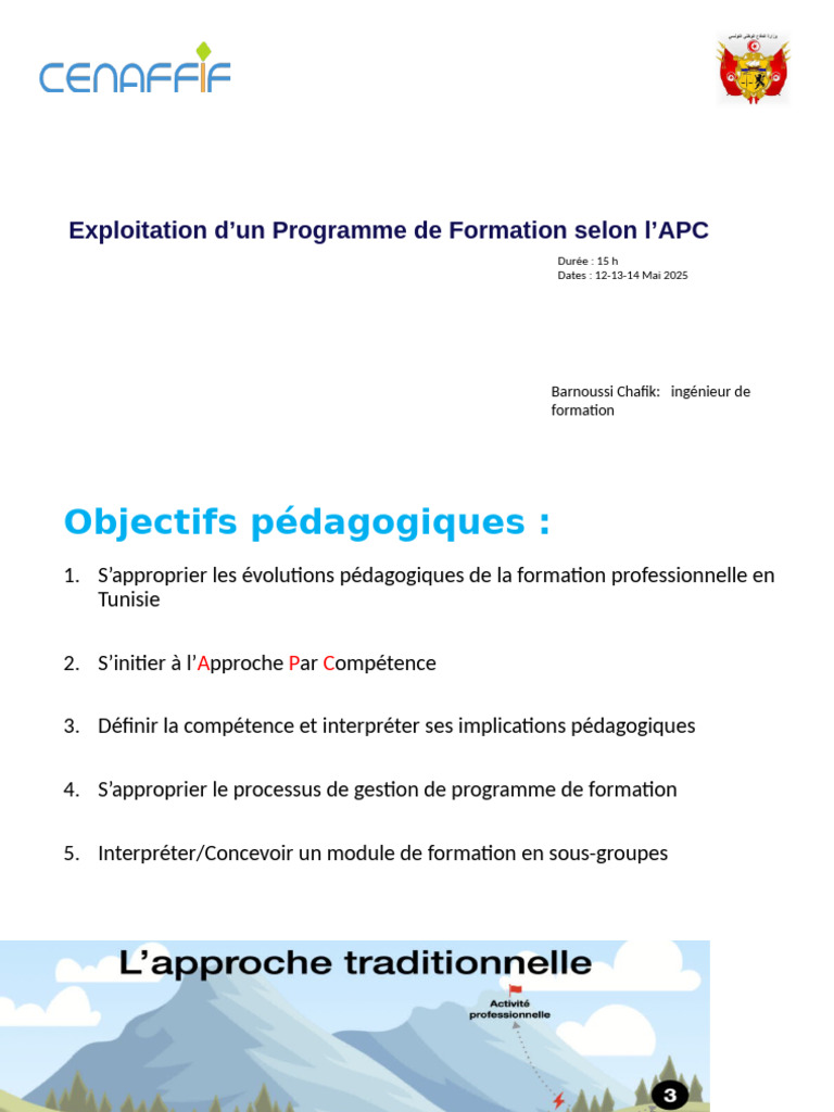 Formation sur l'Approche Par Compétence | PDF | Pédagogie | Apprentissage