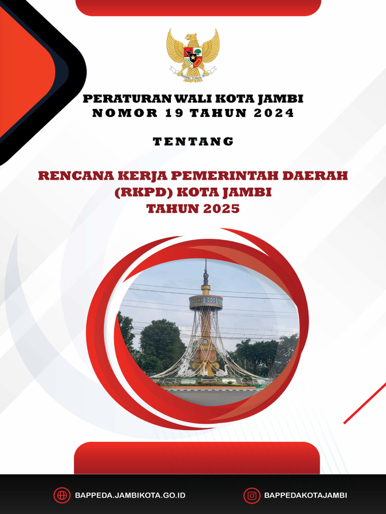 Rencana Kerja Pemerintah Daerah 2025 | PDF