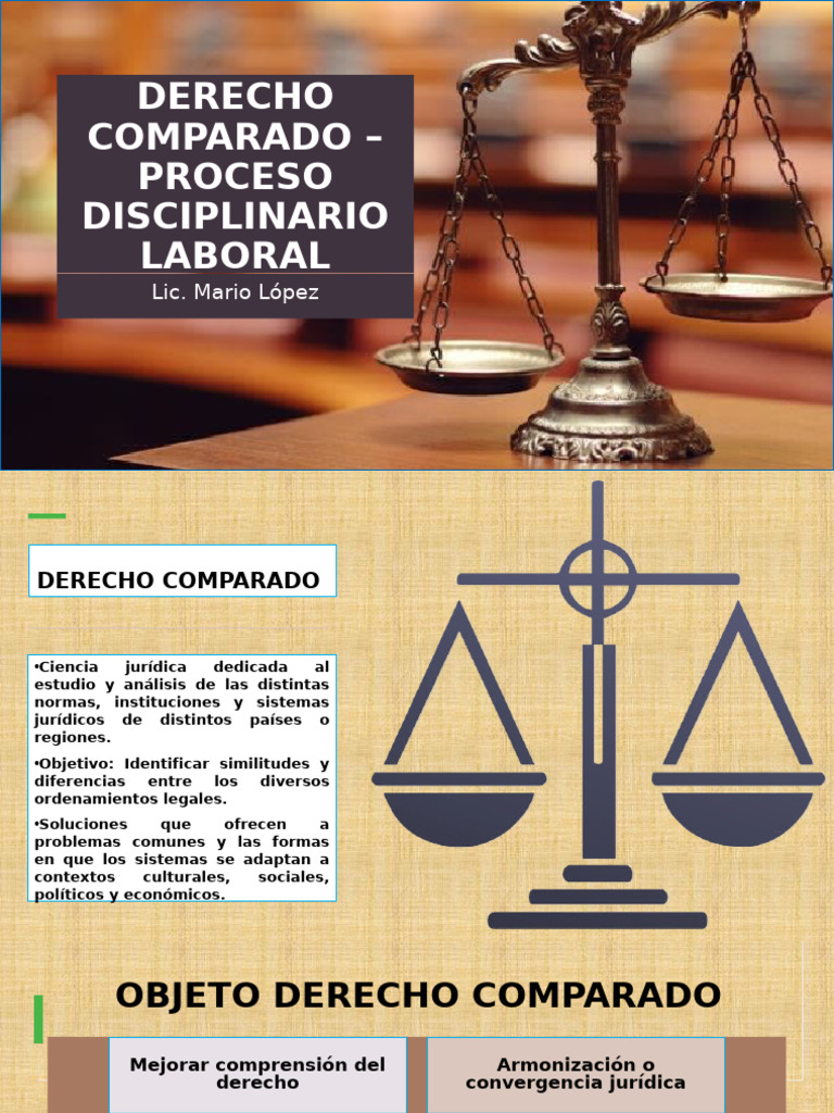 Proceso Disciplinario Laboral Comparado | PDF