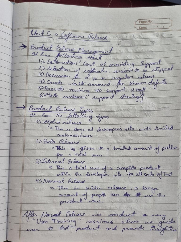 Sepm Unit-5 Notes | PDF