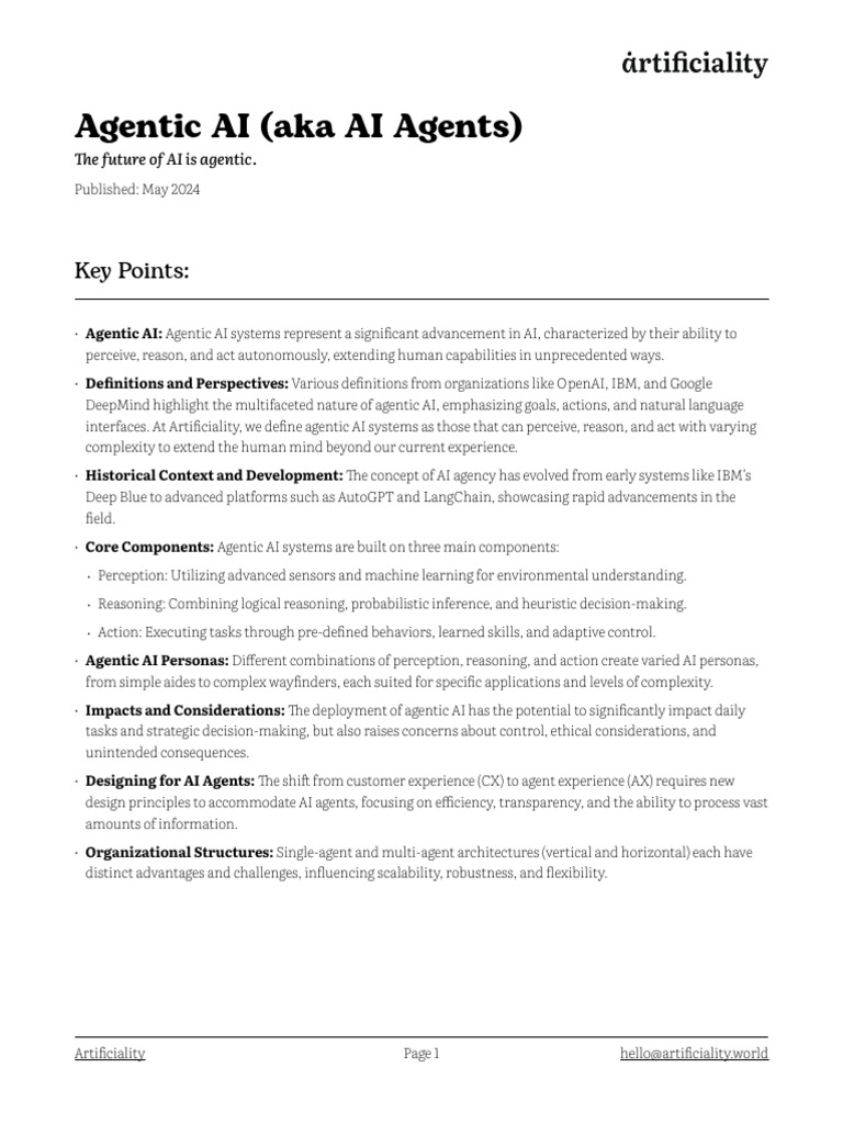 Understanding Agentic AI Systems | PDF | Artificial Intelligence ...