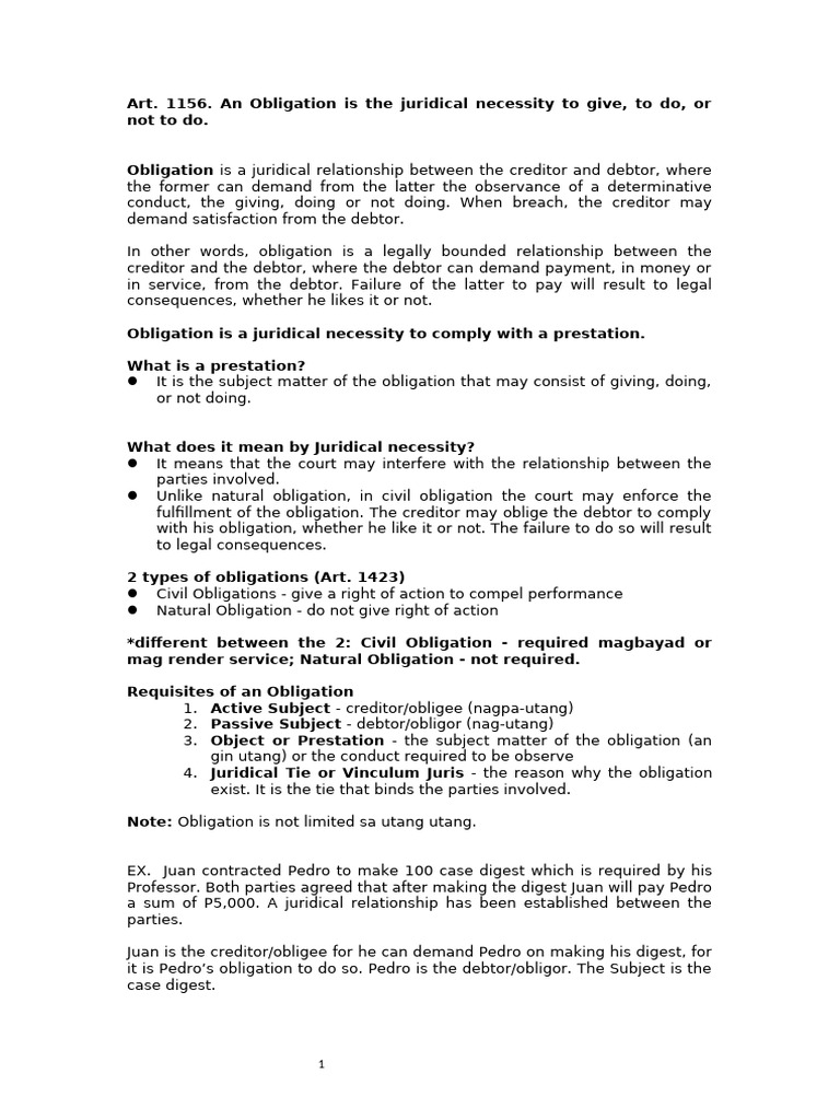 Understanding Legal Obligations Explained | PDF | Foreclosure | Indemnity