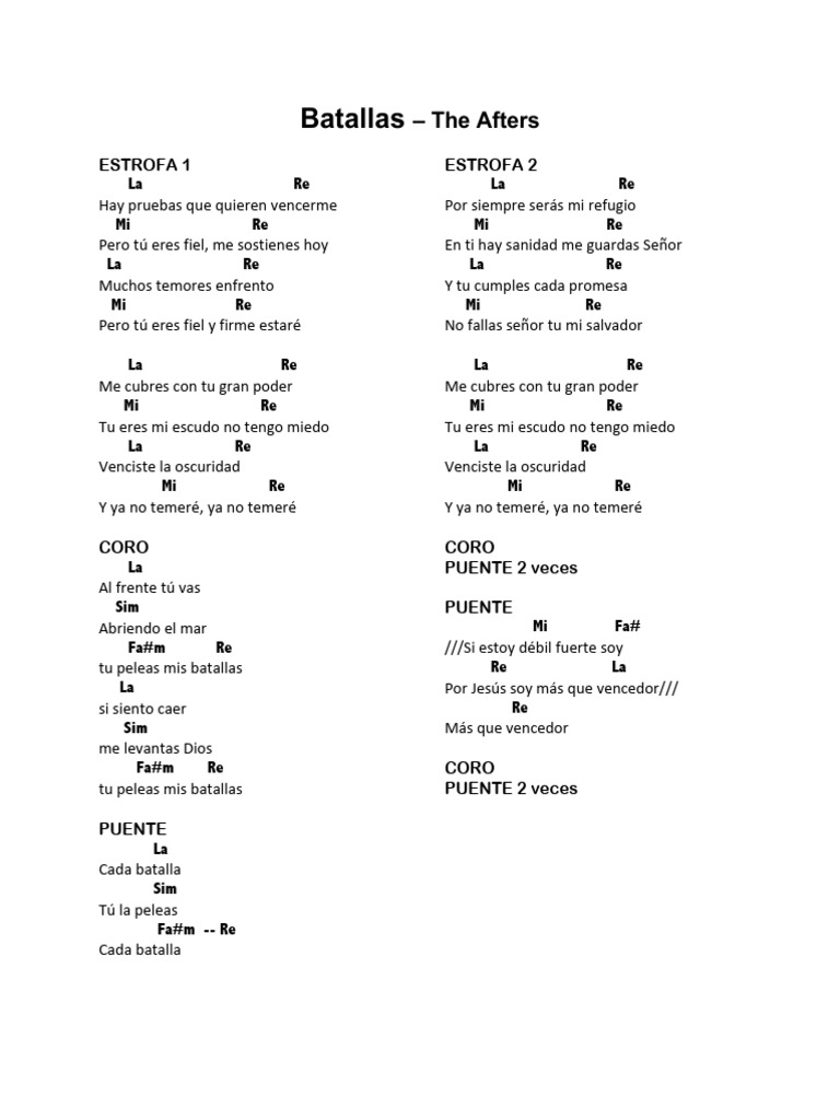 Batallas | PDF