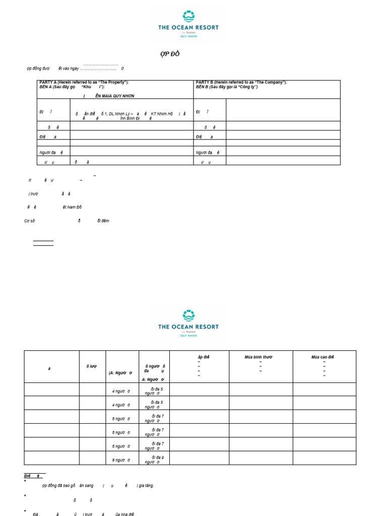 TOR - CONTRACT KOREAN MARKET NOV 2024 - OCT 2025 VND Upd 19oct | PDF