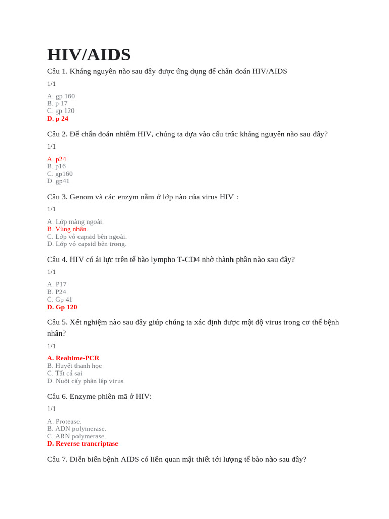 Hiv Aids | PDF
