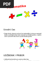 Brojevi Prve Stotice, Desetice I Jedinice | PDF